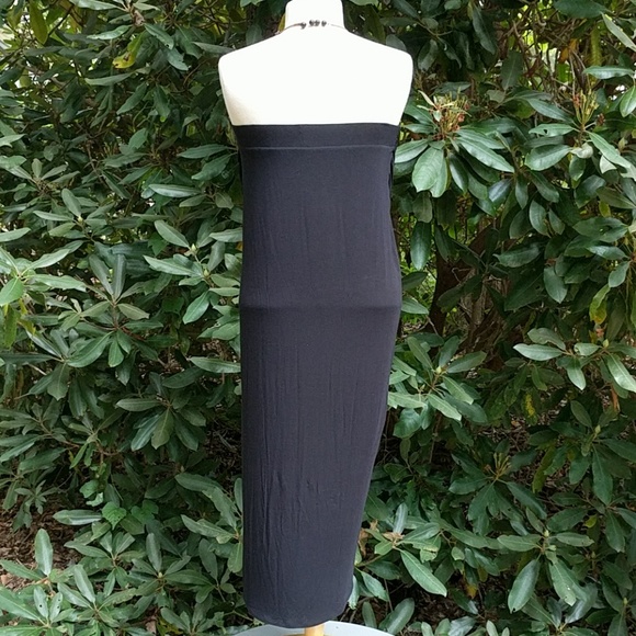 CAbi Black Strapless Dress sz M - Picture 3 of 8